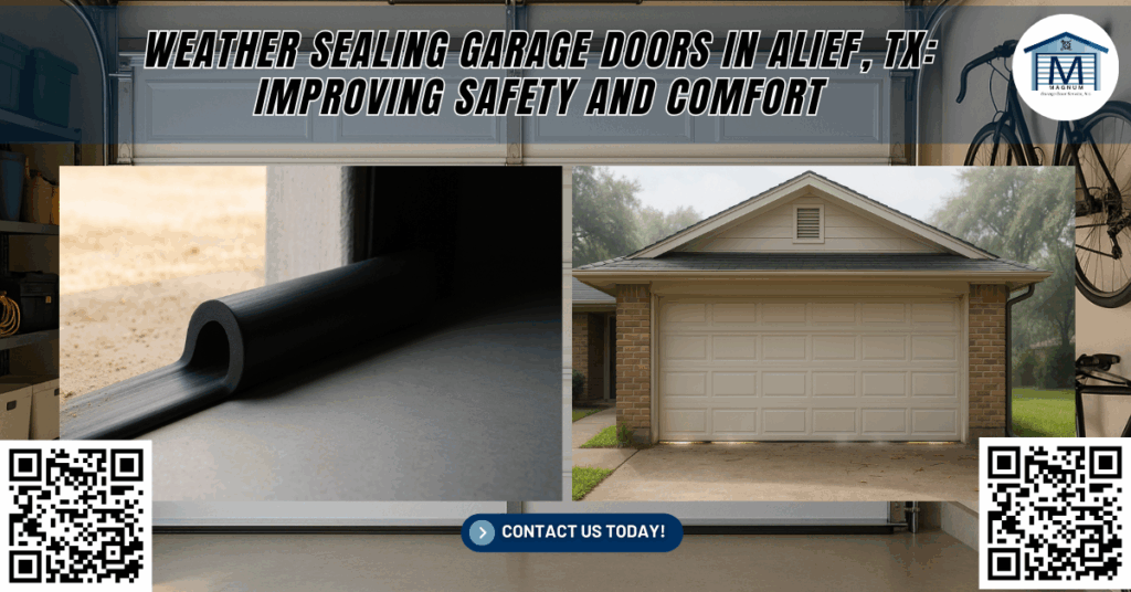 Weather Sealing Garage Doors in Alief, TX: Improving Safety and Comfort - Magnum Garage Door Service, Inc.
