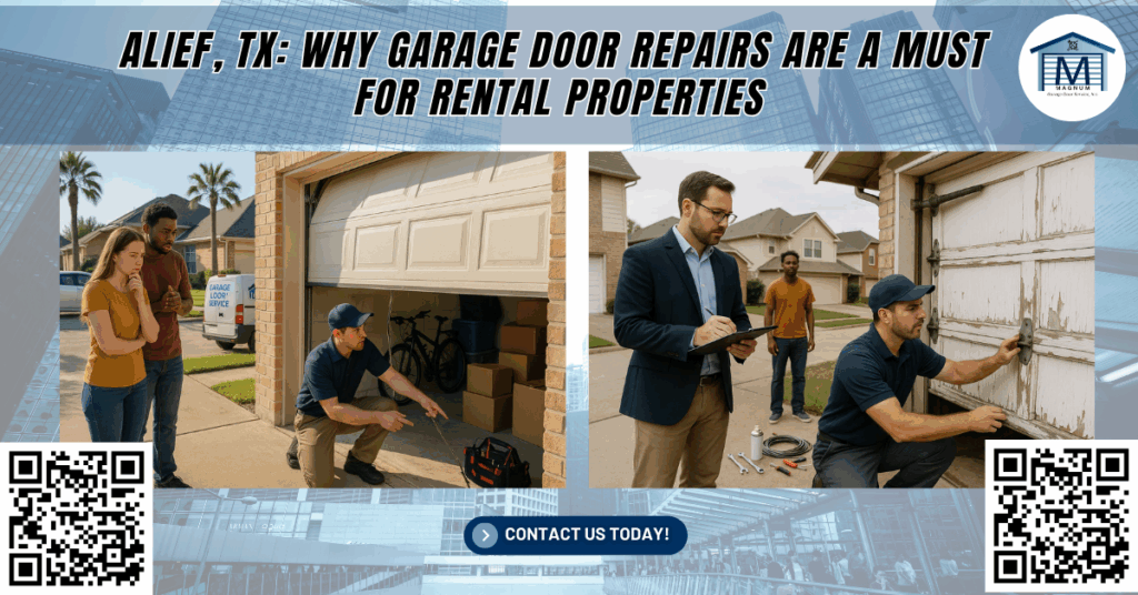 Alief, TX: Why Garage Door Repairs Are a Must for Rental Properties - Magnum Garage Door Service, Inc.