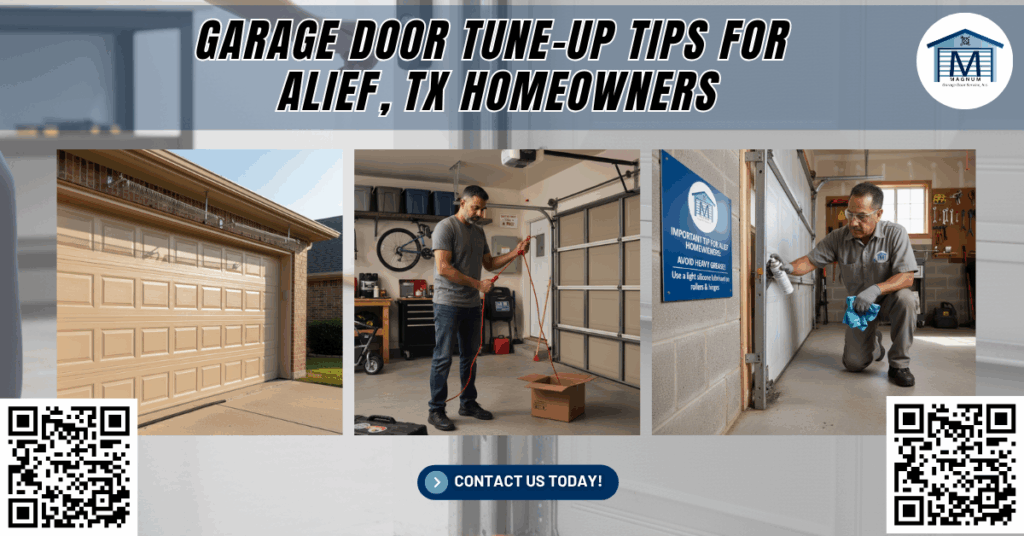 Garage Door Tune-Up Tips for Alief, TX Homeowners - Magnum Garage Door Service, Inc.